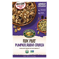 Nature's Path Flax Plus Cereal, Pumpkin Raisin Crunch, 12.35 Ounce