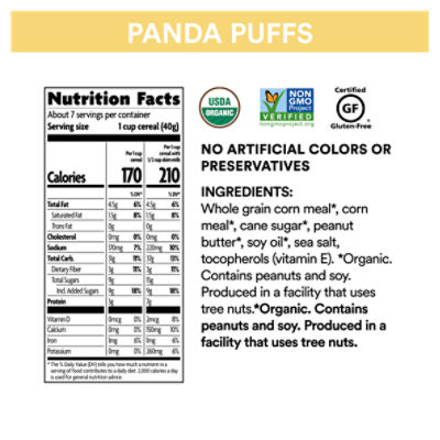 Panda Puffs Nutrition Information Besto Blog