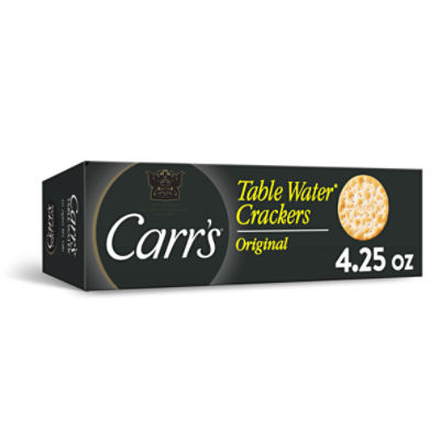 Carr's Original Table Water Crackers, 4.25 oz, 4.25 Ounce