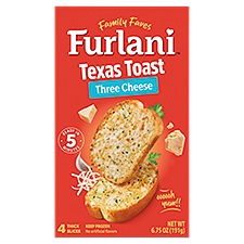 Furlani Three Cheese, Texas Toast, 6.75 Ounce