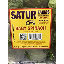 Produce Baby Spinach Clamshell, 5 Ounce