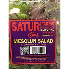 Satur Farms Mesclun Salad, 5 Ounce