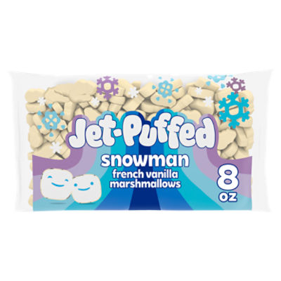 Jet-Puffed Snowman French Vanilla Marshmallows, 8 oz