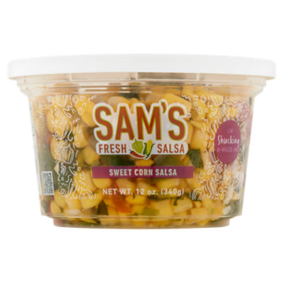 Sam's Sweet Corn Fresh Salsa, 12 oz