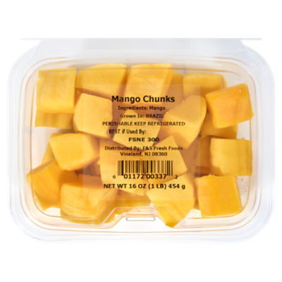 F&S Fresh Foods Mango Chunks, 1 lb