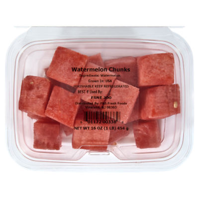 F&S Fresh Foods Watermelon Chunks, 1 lb