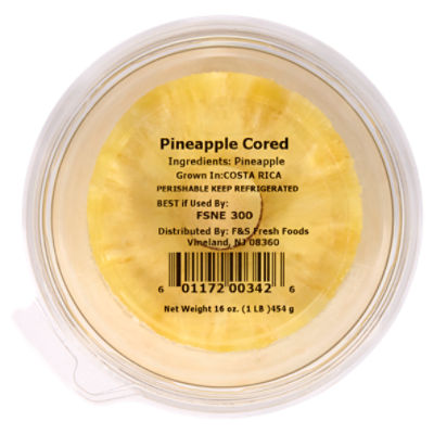 F&S Fresh Foods Pineapple Cored, 1 lb