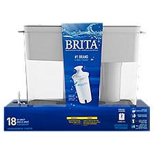 Brita Ultramax Gray 18 Cup Capacity Water Filtration System