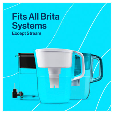 Brita Water Filter Carafe Fill & Serve Soft Grey 1,3l