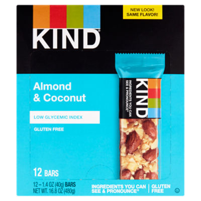 Kind Almond & Coconut Bars, 1.4 oz, 12 count