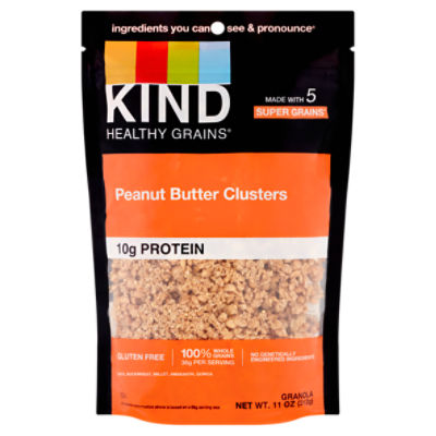 Kind Healthy Grains Peanut Butter Clusters Granola, 11 oz Fairway