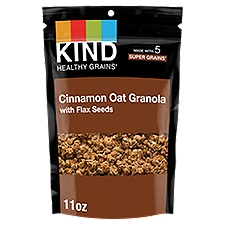 Kind Healthy Grains Cinnamon Oat Granola with Flax Seeds, 11 oz, 11 Ounce