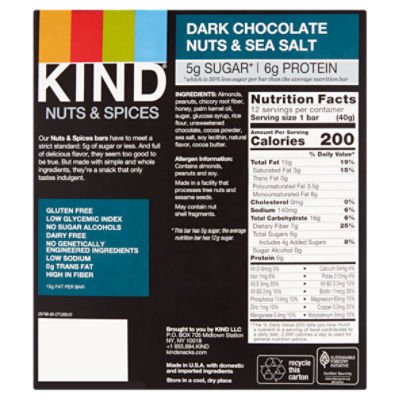 Kind Bar, Variety Pack, 1.4 oz, 20-count