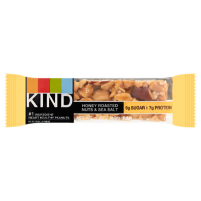 Kind Honey Roasted Nuts & Sea Salt Bar, 1.4 oz