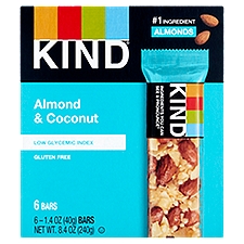 Kind Almond & Coconut, Bars, 8.4 Ounce