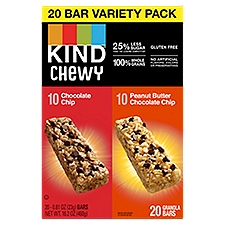 Kind Kids Chewy Granola Bars Variety Pack, 0.81 oz, 20 count