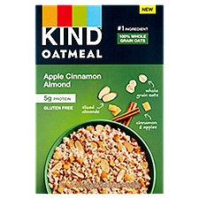Kind Apple Cinnamon Almond Oatmeal, 1.5 oz, 6 count