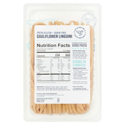 Taste Republic Gluten + Grain-Free Cauliflower Linguini Fresh Pasta, 9 oz