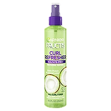 Garnier Fructis Curl Refresher Reviving Water for All Curl Types, Spray, 8.5 Fluid ounce