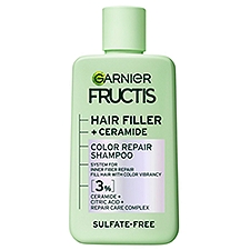 Garnier Fructis Hair Filler Color Repair Shampoo, Colored, Bleached Hair, 10.1 fl oz