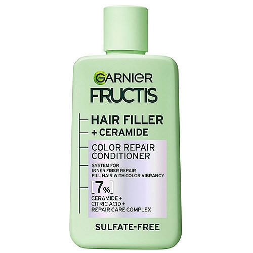 Garnier Fructis Hair Filler Color Repair Conditioner for Bleached Hair, 10.1 fl oz