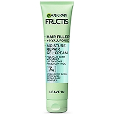 Garnier Fructis Hair Filler Moisture Repair Cream Treatment, Curly Hair, 5 fl oz