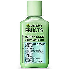 Garnier Fructis Hair Filler Moisture Repair Serum Treatment, Curly Hair, 3.75 fl oz