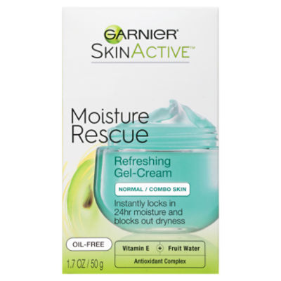 Garnier Skin Active Moisture Rescue Refreshing Gel-Cream, 1.7 oz, 1.7 Ounce