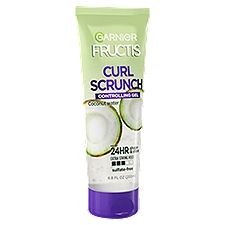 Garnier Fructis Curl Scrunch Coconut Water Controlling Gel, 6.8 fl oz