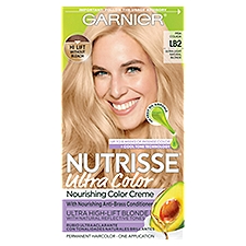 Garnier Nutrisse Ultra Color Piña Colada LB2 Permanent Haircolor, one application