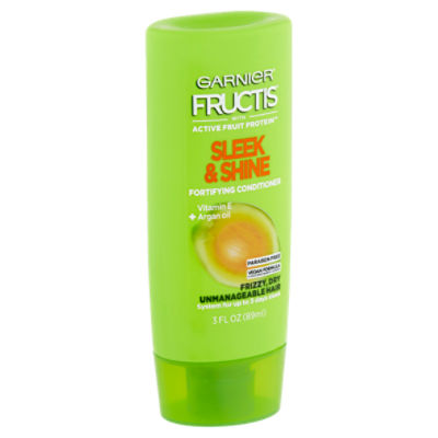 MŌDERE CONDITIONER 350mL 3本セット Garnier Fructis Sleek and Shine Smoothing Conditioner, Frizz