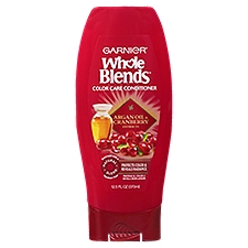 Garnier Whole Blends Conditioner with Argan Oil & Cranberry Extracts, Color Care, 12.5 fl. oz.