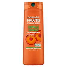 Garnier Fructis Damage Eraser Fortifying Shampoo, for Damaged Hair, Paraben Free, 12.5 fl. oz., 12.5 Fluid ounce