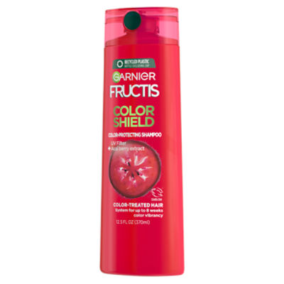 Garnier Fructis Color Shield for Hair, fl. Shampoo Fortifying Color-Treated 12.5