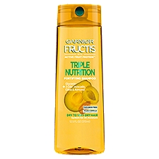 Garnier Fructis Triple Nutrition Shampoo, Dry to Very Dry Hair, 12.5 fl. oz., 12.5 Fluid ounce