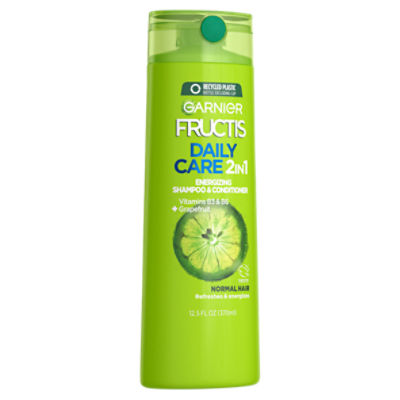 Energizing Daily Garnier Care Shampoo fl Fructis Conditioner, 2in1 oz 12.5 &