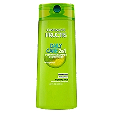 Garnier Fructis Daily Care 2-in-1 Shampoo and Conditioner, Normal Hair, 22 fl. oz.