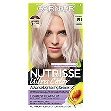 Garnier Nutrisse Ultra Color Coconut PL1 Lightest Platinum Bleach Kit, one application