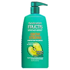 Garnier® Fructis® Grow Strong™ For Stronger, Healthier, Shinier Hair, Shampoo, 33.8 Fluid ounce
