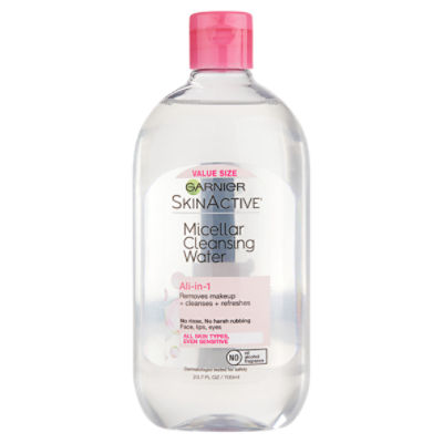 Garnier SkinActive All-in-1 Micellar Cleansing Water Value Size, 23.7 fl oz