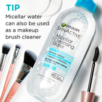 Skinactive micellar cleansing water deals & waterproof makeup remover