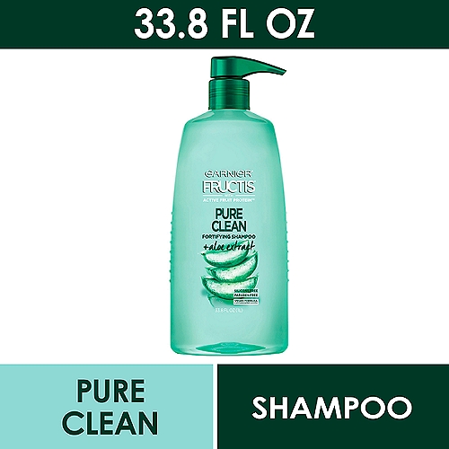 Garnier Fructis Pure Clean Shampoo, 33.8 fl.