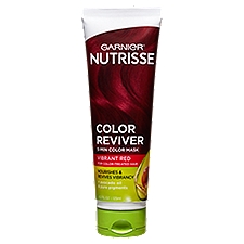 Garnier Nutrisse Color Reviver Vibrant Red 5-Min Color Mask, 4.2 fl oz