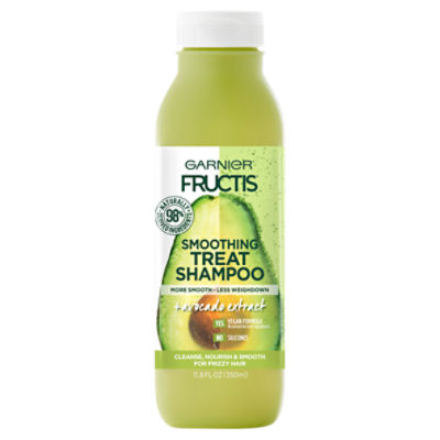 Garnier Fructis Smoothing Treat + Avocado Extract Shampoo, 11.8 fl oz