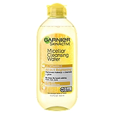 Garnier SkinActive All-in-1 Brightening Micellar Cleansing Water with Vitamin C, 13.5 fl oz