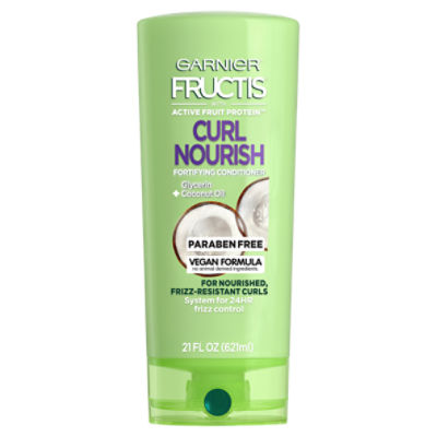 Garnier Fructis Curl Nourish Paraben-free Conditioner Infused with Coconut Oil & Glycerin 21 fl. oz., 21 Fluid ounce