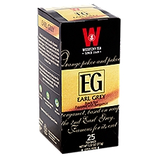 Wissotzky Tea Earl Grey Black Tea Bags, 25 count, 1.32 oz