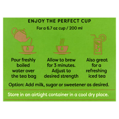 Wissotzky Pure Green Tea, 20 count, 1.058 oz