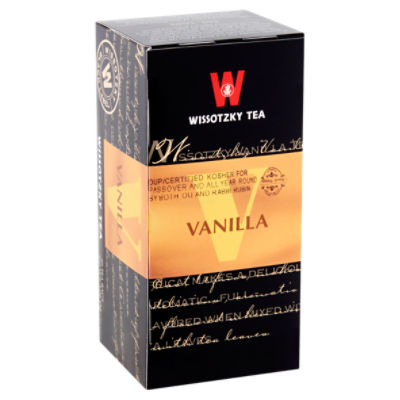 Wissotzky Vanilla Tea, 25 each