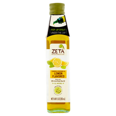 Zeta Extra Virgin Olive Oil with Lemon, 8.5 fl oz